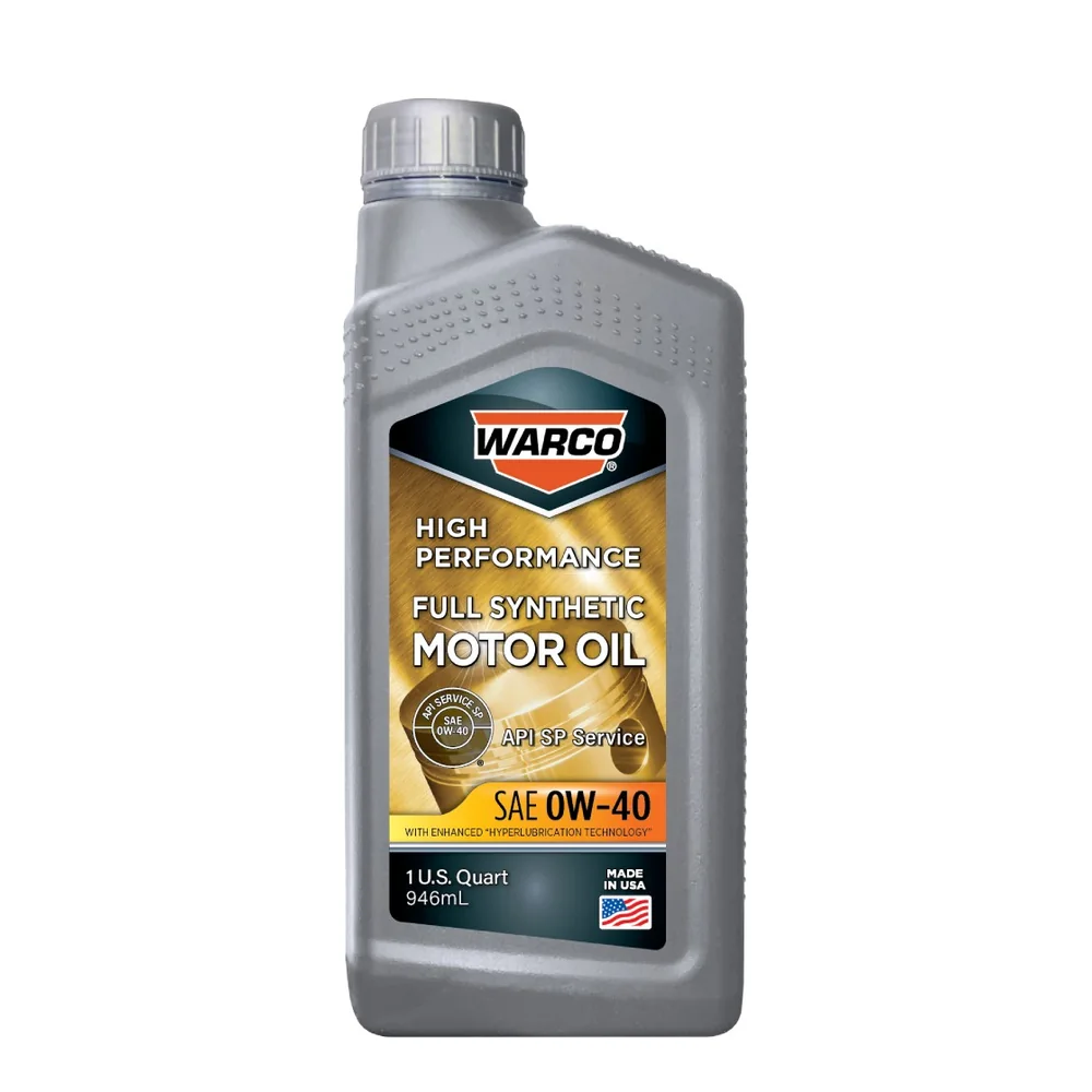 Full Synthetic Motor Oil SAE 0W-40